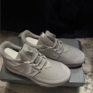 New Balance Light Gray Athletic Shoes